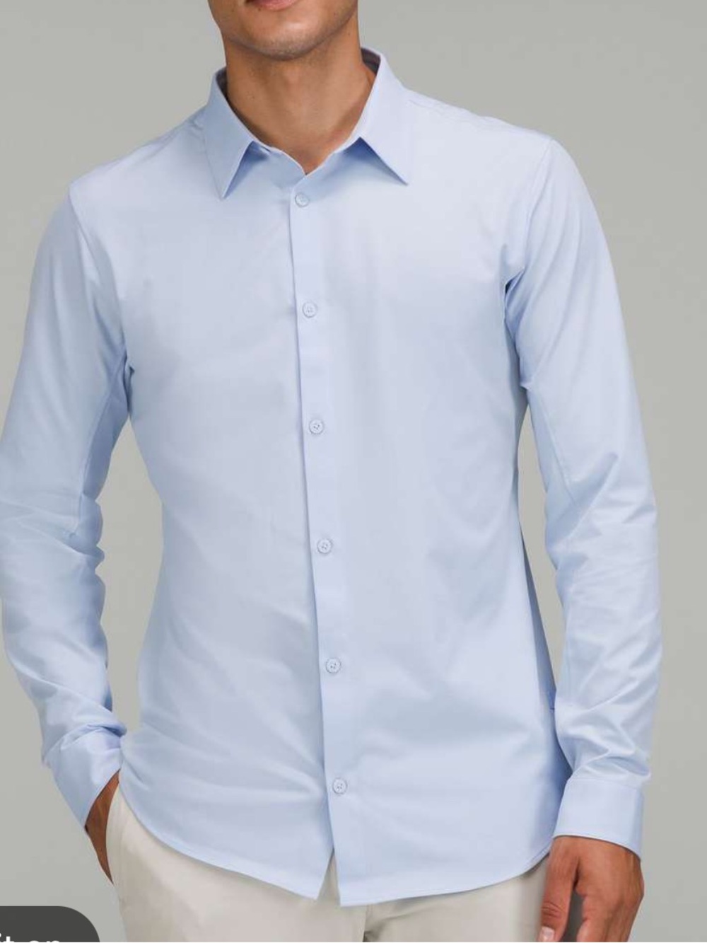 Lululemon New Venture Long Sleeve Shirt mens medium
